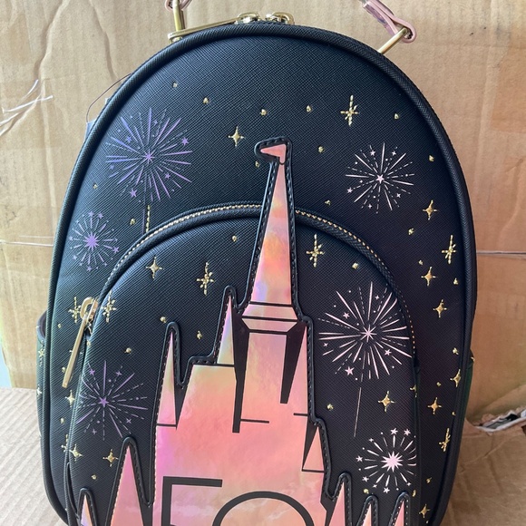 LOUNGEFLY DISNEY  GRAND FINALE  50TH  BKPK NWT - Picture 6 of 6